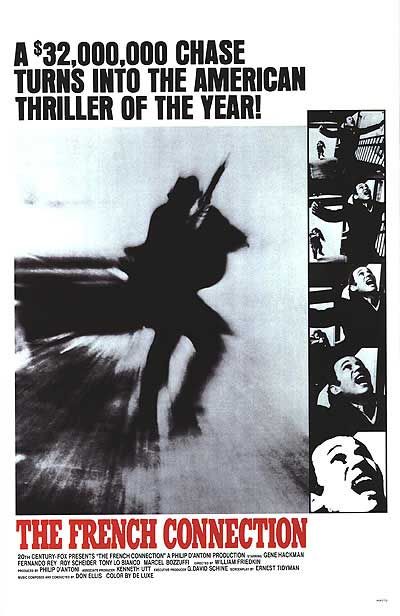 the movie poster: The French Connection (1971) ver2