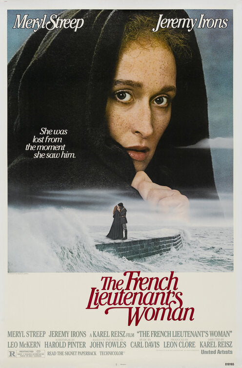the movie poster: The French Lieutenant's Woman (1981)