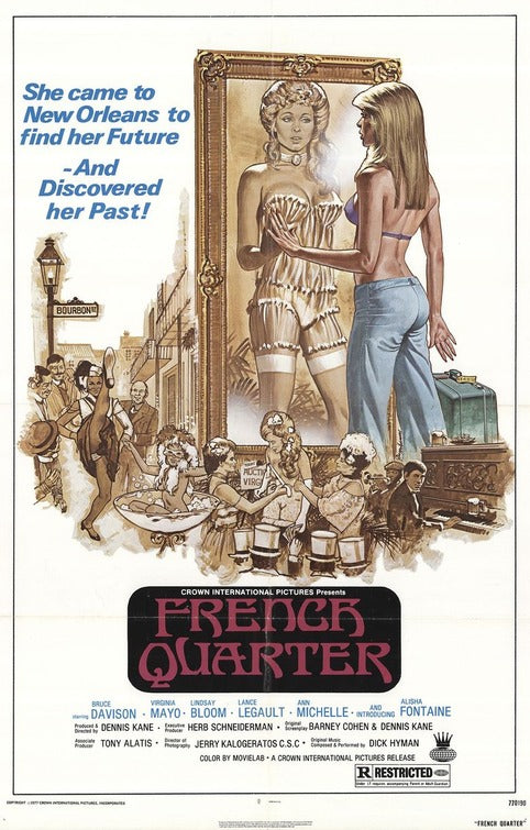 1000 piece jigsaw puzzle for the movie poster: French Quarter (1978)