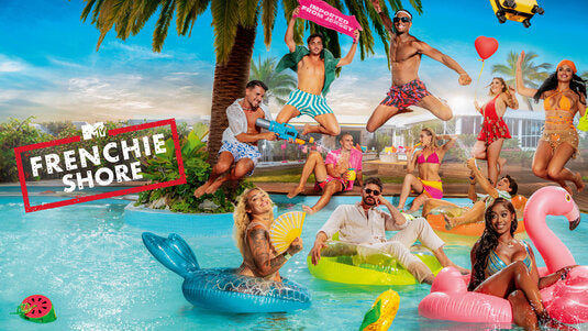 1000 piece jigsaw puzzle for tv poster: Frenchie Shore