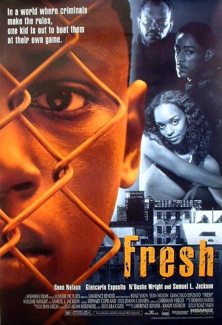 the movie poster: Fresh (1994)