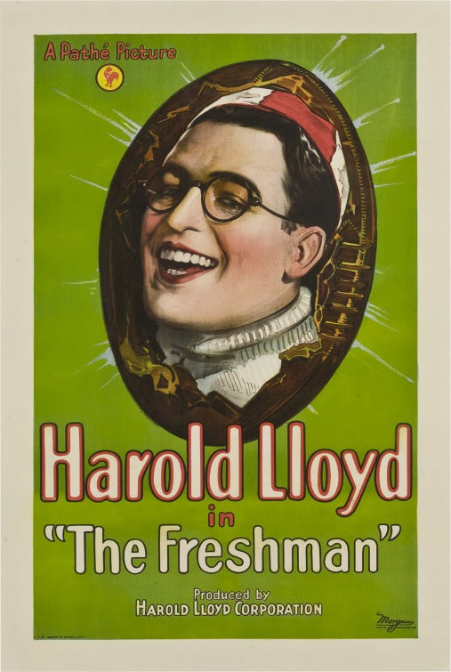 1000 piece jigsaw puzzle for the movie poster: The Freshman (1925)