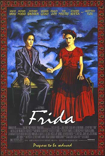 the movie poster: Frida (2002) ver2