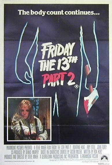 the movie poster: Friday the 13th Part 2 (1981) ver2