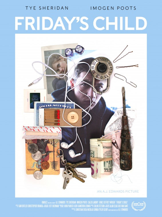 1000 piece jigsaw puzzle for the movie poster: Friday's Child (2018)