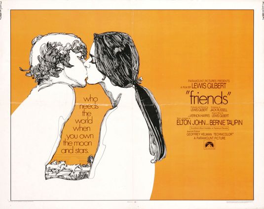 the movie poster: Friends (1971)