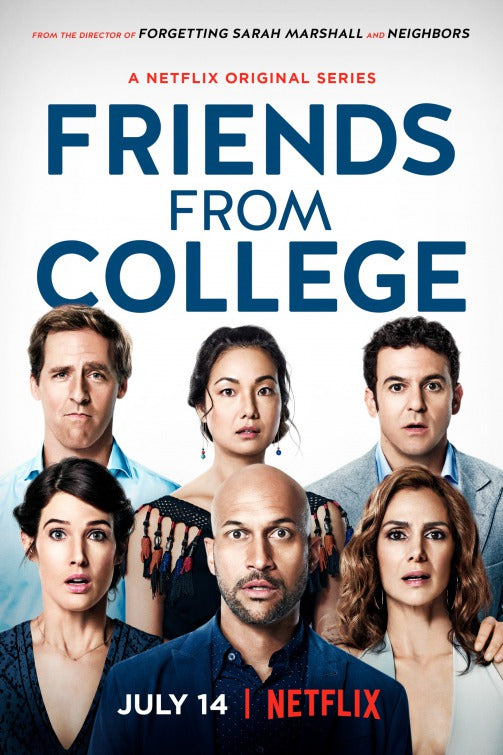 1000 piece jigsaw puzzle for tv poster: Friends from College