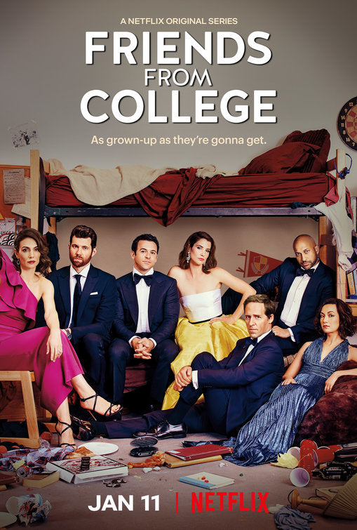 1000 piece jigsaw puzzle for tv poster: Friends from College, ver2