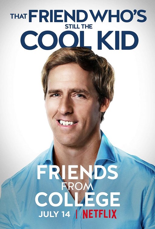 1000 piece jigsaw puzzle for tv poster: Friends from College, ver8