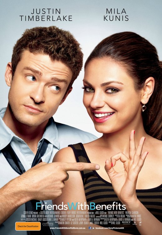 1000 piece jigsaw puzzle for the movie poster: Friends with Benefits (2011) ver2