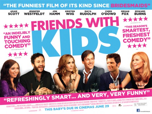 1000 piece jigsaw puzzle for the movie poster: Friends with Kids (2012) ver3
