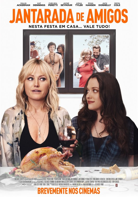 1000 piece jigsaw puzzle for the movie poster: Friendsgiving (2020)