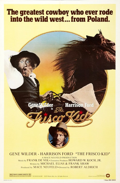 the movie poster: The Frisco Kid (1979) ver2