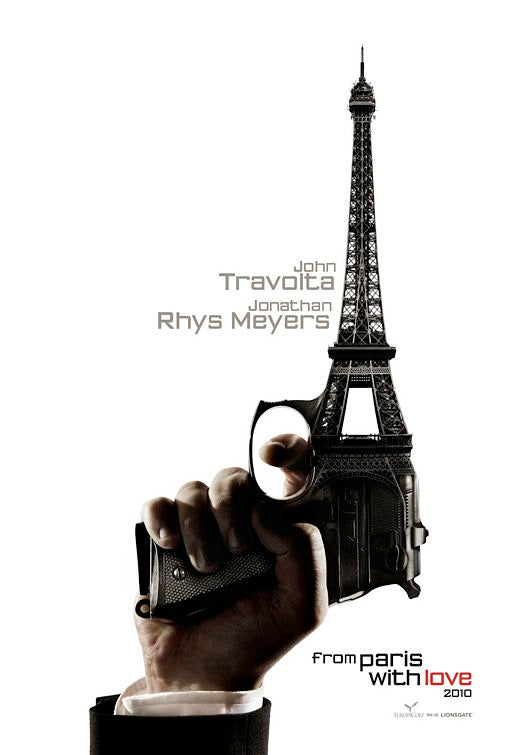 1000 piece jigsaw puzzle for the movie poster: From Paris with Love (2010)