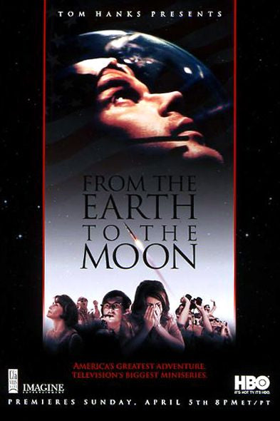 1000 piece jigsaw puzzle for tv poster: From the Earth to the Moon