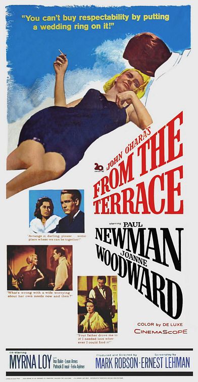 the movie poster: From the Terrace (1960) ver2
