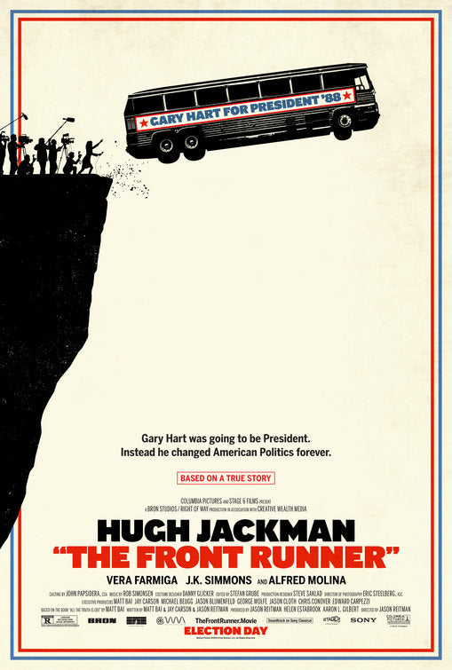 1000 piece jigsaw puzzle for the movie poster: The Front Runner (2018)