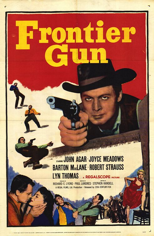 the movie poster: Frontier Gun (1958)