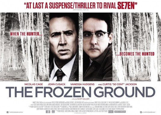 1000 piece jigsaw puzzle for the movie poster: The Frozen Ground (2013) ver3