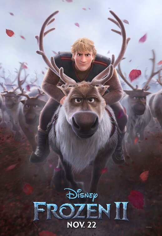 1000 piece jigsaw puzzle for the movie poster: Frozen II (2019) ver20