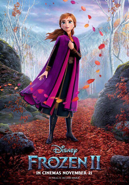 1000 piece jigsaw puzzle for the movie poster: Frozen II (2019) ver23
