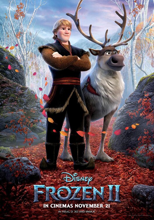 1000 piece jigsaw puzzle for the movie poster: Frozen II (2019) ver24