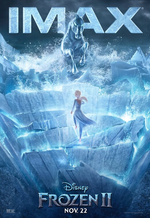 1000 piece jigsaw puzzle for the movie poster: Frozen II (2019) ver28