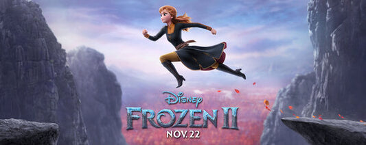 1000 piece jigsaw puzzle for the movie poster: Frozen II (2019) ver30