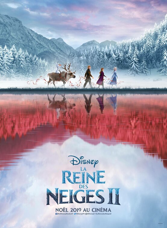 1000 piece jigsaw puzzle for the movie poster: Frozen II (2019) ver4