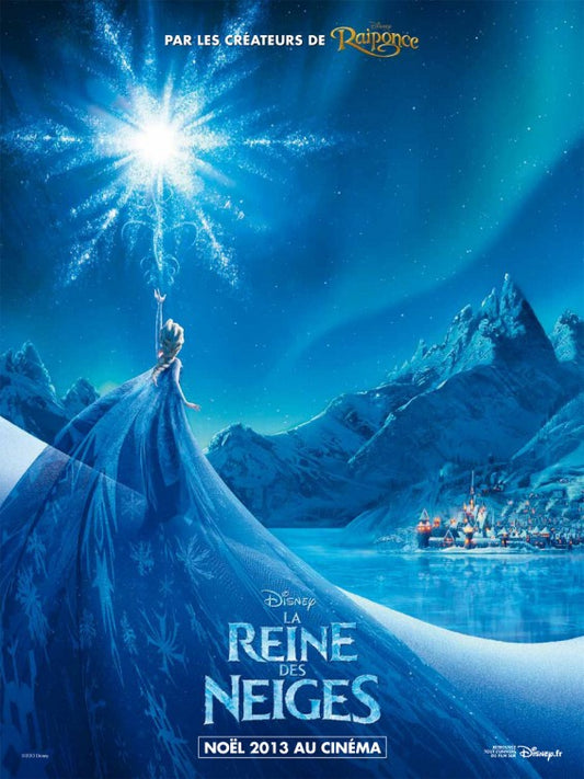 1000 piece jigsaw puzzle for the movie poster: Frozen (2013) ver3