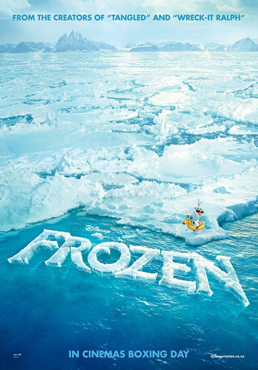 1000 piece jigsaw puzzle for the movie poster: Frozen (2013) ver4
