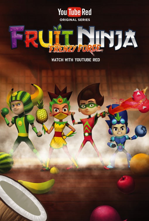 1000 piece jigsaw puzzle for tv poster: Fruit Ninja: Frenzy Force, ver2