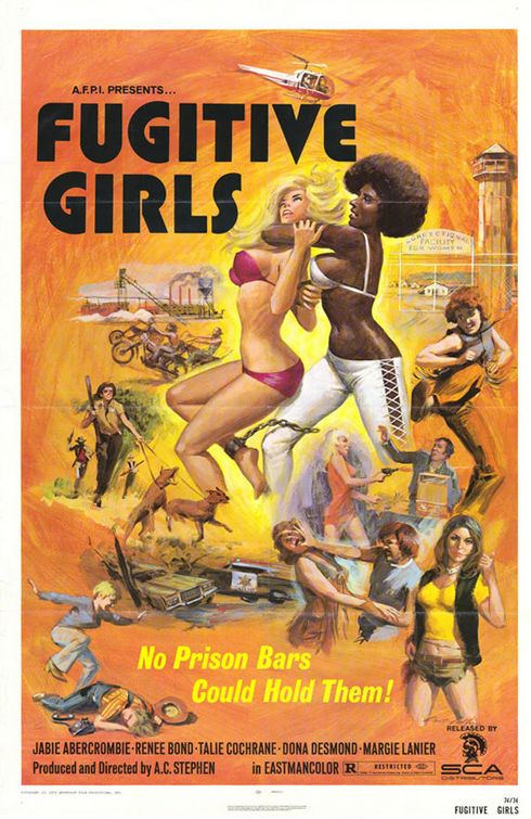 the movie poster: Fugitive Girls (1974)