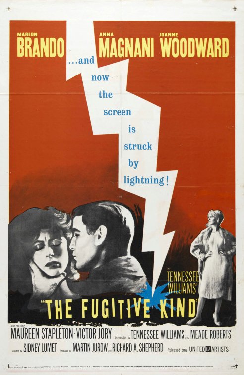 1000 piece jigsaw puzzle for the movie poster: The Fugitive Kind (1959)