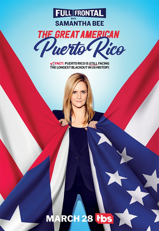 1000 piece jigsaw puzzle for tv poster: Full Frontal with Samantha Bee, ver2