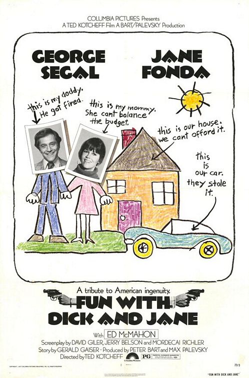 the movie poster: Fun With Dick and Jane (1977)