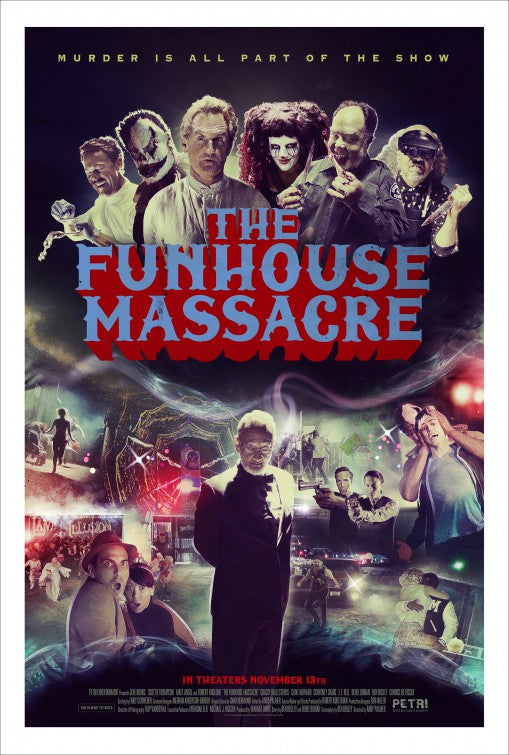 1000 piece jigsaw puzzle for the movie poster: The Funhouse Massacre (2015)