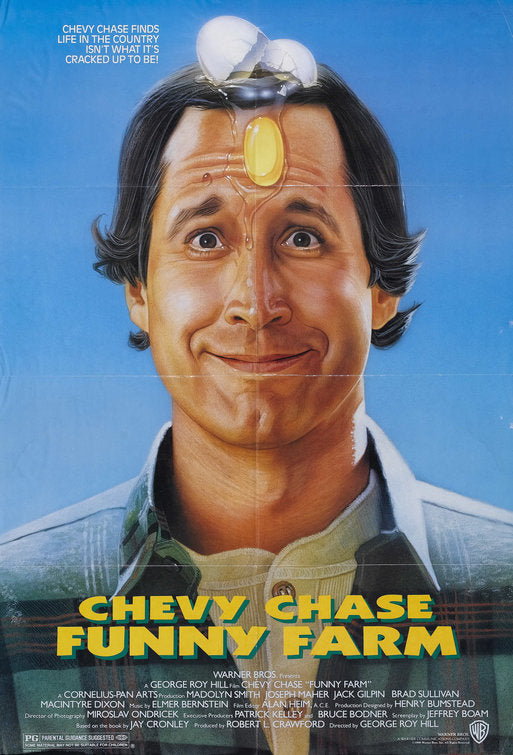 the movie poster: Funny Farm (1988)
