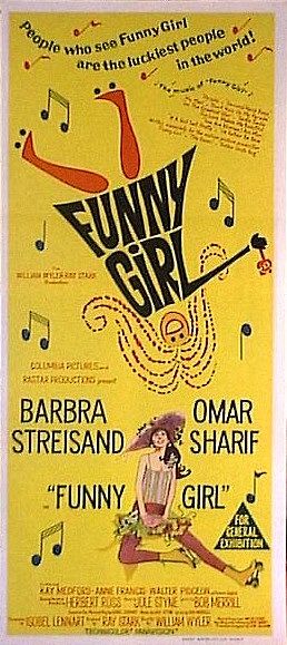 the movie poster: Funny Girl (1968) ver3