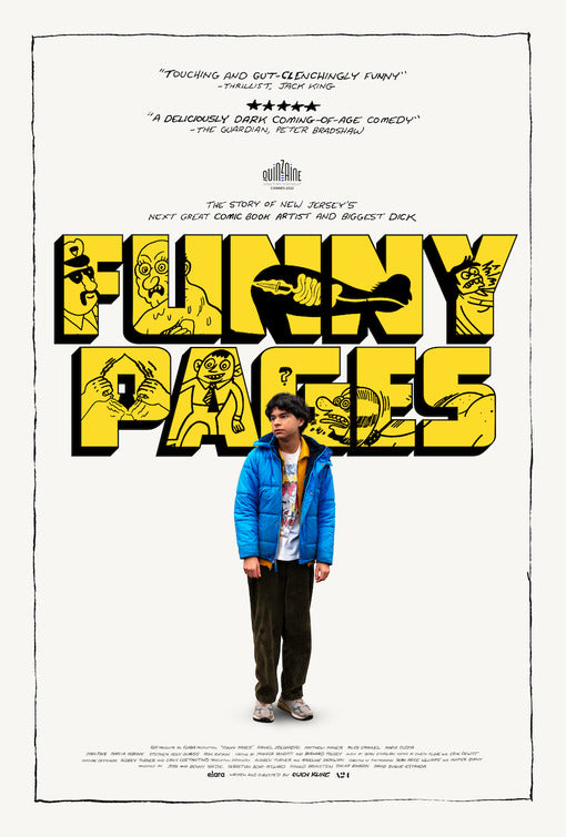 1000 piece jigsaw puzzle for the movie poster: Funny Pages (2022)