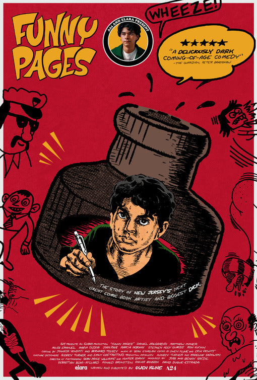 1000 piece jigsaw puzzle for the movie poster: Funny Pages (2022) ver2