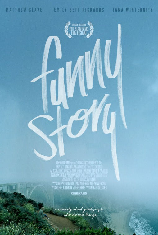 1000 piece jigsaw puzzle for the movie poster: Funny Story (2019)