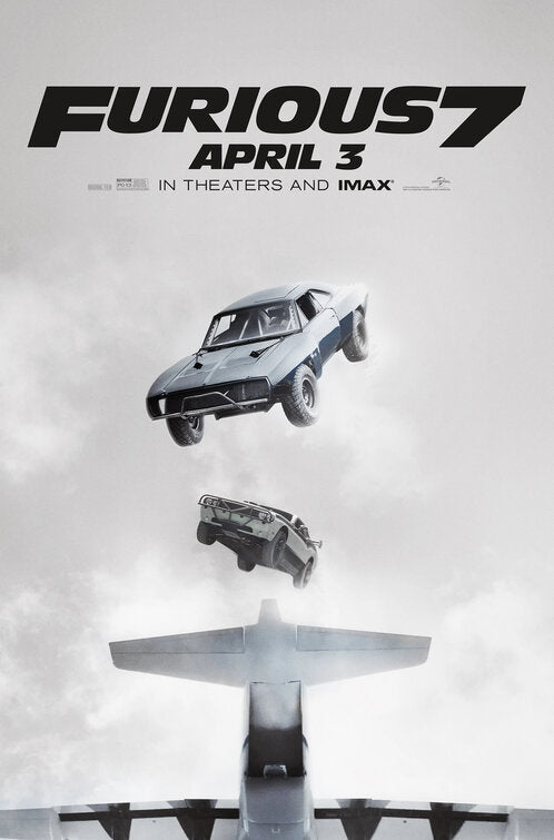 1000 piece jigsaw puzzle for the movie poster: Furious 7 (2015) ver5