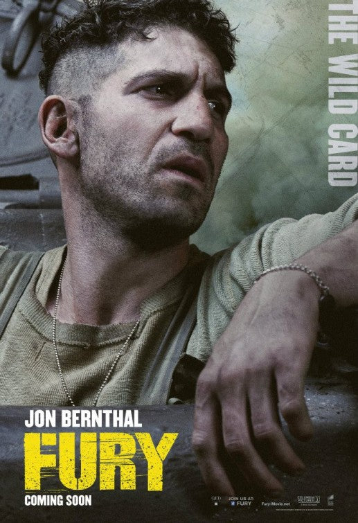 1000 piece jigsaw puzzle for the movie poster: Fury (2014) ver12