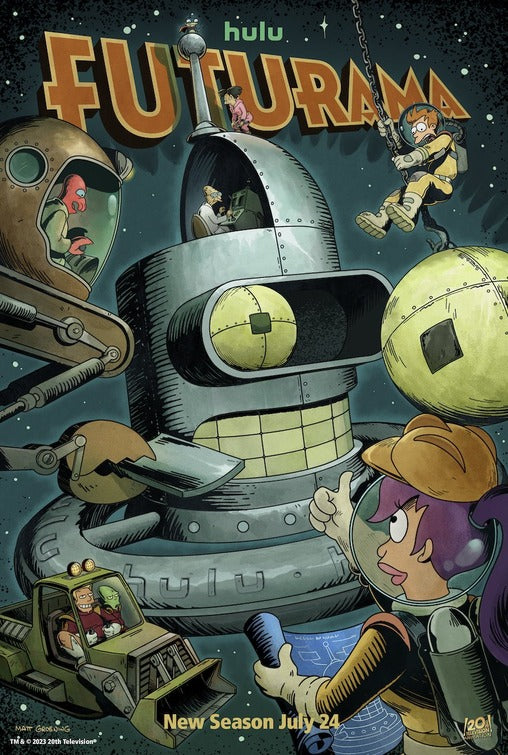 1000 piece jigsaw puzzle for tv poster: Futurama, ver5