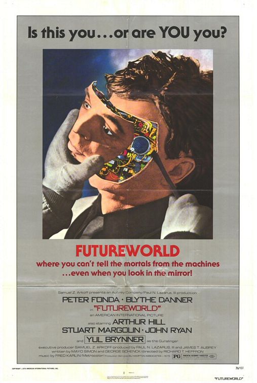 the movie poster: Futureworld (1976)