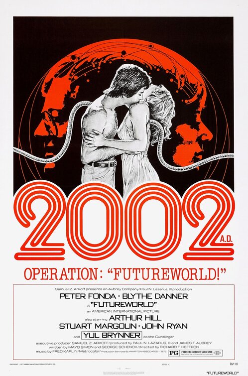 1000 piece jigsaw puzzle for the movie poster: Futureworld (1976) ver3