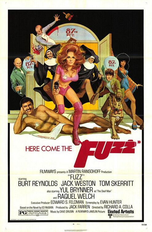 the movie poster: Fuzz (1972)