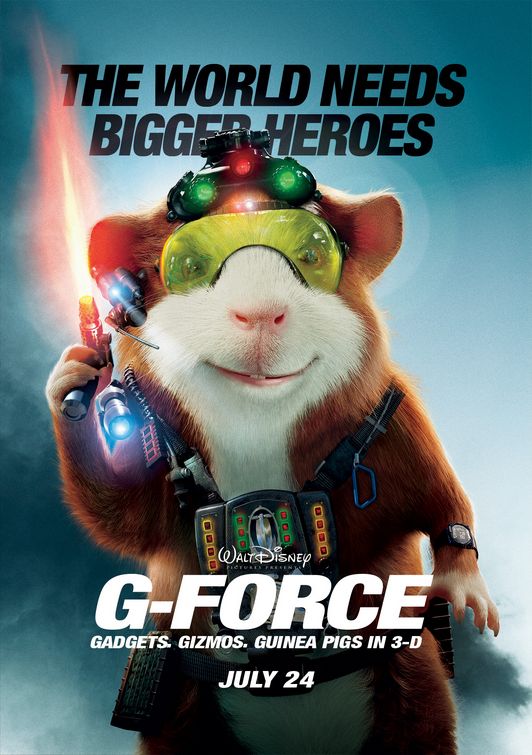 1000 piece jigsaw puzzle for the movie poster: G-Force (2009) ver10