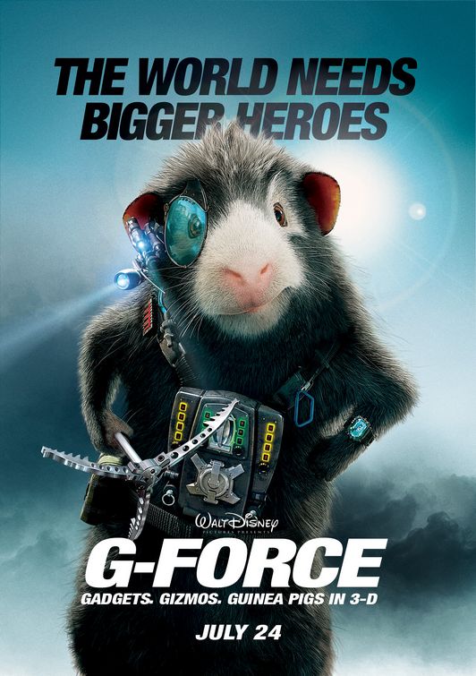 1000 piece jigsaw puzzle for the movie poster: G-Force (2009) ver11